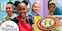 Making Princess Pizzas with Tiana | Disney Princess Club