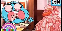 Pepperoni Panic! Gumball Meets the Meat Monster! | Gumball - The Mess | Cartoon Network