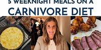 5 Meals on a Carnivore Diet
