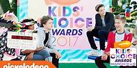 BTS w/ JoJo Siwa, the Cast of Henry Danger & Many More | Kids' Choice Awards 2017 | Nick