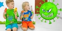 Vlad and Niki - Kids story about viruses | Stay healthy