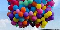How many balloons does it take to lift a person?