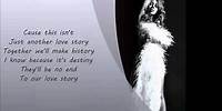Mariah Carey- Love Story Lyrics On Screen