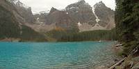 Virtual Hike: Moraine Lake, Banff, Alberta, Canada, 4K (actual sound)