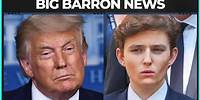 SURPRISING News About Trump's 18-Year-Old Son Barron