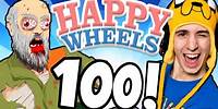 LIVE! - Happy Wheels [Ep.100!]