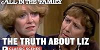 Edith Finds Out The Truth About Her Cousin Liz | All In The Family