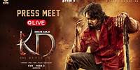 KD - The Devil | Press Meet LIVE | Prem's | Dhruva Sarja | Arjun Janya | KVN Productions
