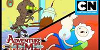 Slumber Party Panic / Trouble In Lumpy Space | Adventure Time | Double Episode | Cartoon Network