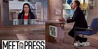 Full Tlaib: House Democrats Are 'Moving Towards' Impeachment Consensus | Meet The Press | NBC News