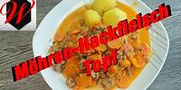 Leckerer Karotten-Hackfleisch-Eintopf – einfaches und leckeres Rezept