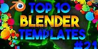 Top 10 Best Blender 3D Intro Templates #21 – FREE DOWNLOADS