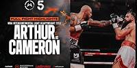 FULL FIGHT: Lyndon Arthur vs Liam Cameron | Wasserman Boxing