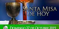 Santa misa de hoy ⛪ Domingo 27 de Octubre de 2019, Padre Fray Iván Duque - Tele VID