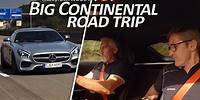 Driving a 510bhp Mercedes AMG GT S in Germany with Paul | Paul Hollywood's Big Continental Road Trip