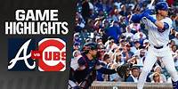 Braves vs. Cubs Game Highlights (5/22/24) | MLB Highlights