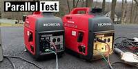 Honda EU2000 Inverter Generator Repair and Parallel Test