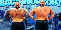 Worlds STRONGEST Back Workout | Eddie Hall ft. Brian Shaw