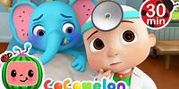 Poor Emmy Is Sick | CoComelon - Animal Time | Kids Cartoons & Nursery Rhymes | Moonbug Kids