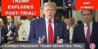 Donald Trump EXPLODES Post-Trial (Triumph HQ exclusive!)