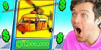 ¡GASTÉ $6,785,356 en EL NUEVO HELICOPTERO DORADO! 🤑🚁 (A DUSTY TRIP) ROBLOX