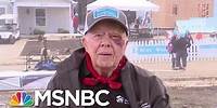 Despite A Black Eye And 14 Stitches, 95-Year-Old Jimmy Carter Builds Homes For Habitat For Humanity