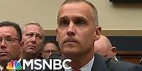 Combative Corey Lewandowski Begrudgingly Affirms Mueller Report's Truth | Rachel Maddow | MSNBC