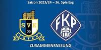 SVE-TV: Eintracht Trier vs. FK Pirmasens - Highlights (36. Spieltag Saison 23/24)