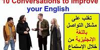 10 محادثات باللغة الإنجليزية من الحياة اليومية Daily conversations in English