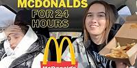 I ONLY ATE MCDONALDS FOR 24 HOURS.....OH NO