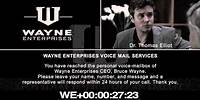 The Joker Blogs - Wayne Enterprises Voice-Mailbox