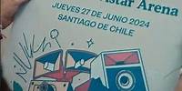 Santiago 🇨🇱 Nuestro primer Movistar Arena ❤️Nos vemos el 27 de junio 🫶🏽 Tickets disponibles yaa
