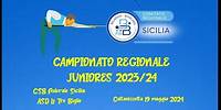 CAMPIONATO REGIONALE JUNIORES 2023/24 - Di Leonardo B. M. VS Miserandino E. M.