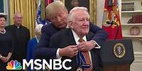 Ed Meese An Unlikely Recipient Of Honor ...Except By Trump | Rachel Maddow | MSNBC