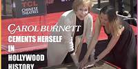 Carol Burnett is Honored at Hollywood's TCL Chinese Theatre