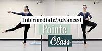Intermediate Advanced Pointe Class | Kathryn Morgan