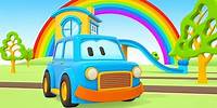 Zeichentrickfilm für Kleinkinder. Die schlauen Autos. Der Regenbogen.