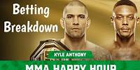 (10-1 run!) Bets & Predictions | UFC 300 | "MMA Happy Hour" Podcast