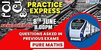 RAILWAY PRACTICE EXPRESS | ARRIVING | Don't Miss the Journey | RRB ALP | REASONING