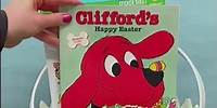 Clifford-themed Easter basket