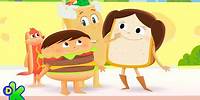 Luna y Júpiter se convierten en sándwiches | El Mundo de Luna | Discovery Kids Latinoamérica