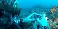 Filming underwater with an iPhone