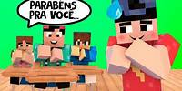 ANIVERSÁRIO NA ESCOLA | Mike no Minecraft