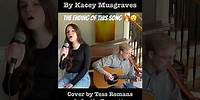 The ending is 🔥🔥🔥🎵🎵🎵 #rainbow #kaceymusgraves #cover #song #acousticguitar #viral