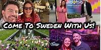 Come to Sweden with us | Eurovision Malmö 2024 | Kate McCabe & Mr Carrington Vlog