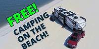 Unplug and Relax! FREE RV Camping on the BEACH! (Magnolia Beach, Texas!)