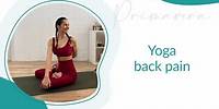 Sequenza yoga back pain | Michela Coppa