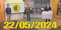 Hora Um VIVO (HD) é o novo telejornal da Globo 22/05/2024