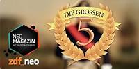 “Die großen 5” mit Olli Schulz und Jan Böhmermann - NEO MAGAZIN - ZDFneo
