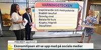 Sparekonomen varnar: Tipsen att se upp med på sociala medier | Nyhetsmorgon | TV4 & TV4 Play